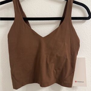 lululemon athletica Chocolate Brown Sports Bra
